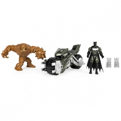 Set motocicleta cu 2 figurine Batman incluse Spin Master