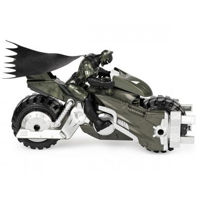 Set motocicleta cu 2 figurine Batman incluse Spin Master