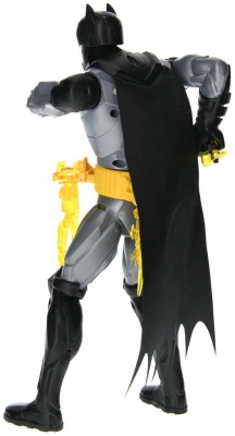 Figurina Batman Deluxe cu accesorii si fraze in limba engleza, 29 cm, Spin Master