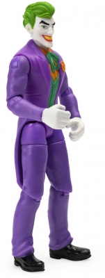 Figurina Joker costum mov, 10 cm, cu accesorii surpriza Spin Master