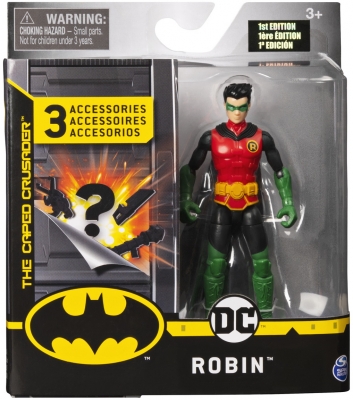 Figurina Robin, 10 cm, cu accesorii surpriza Spin Master