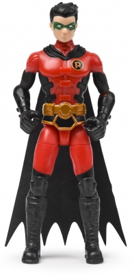 Figurina Robin flexibila, 10 cm, cu 3 accesorii surpriza Spin Master