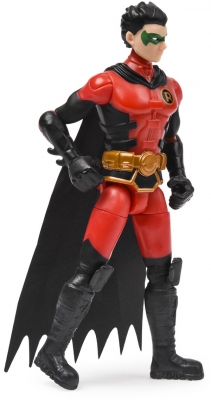 Figurina Robin flexibila, 10 cm, cu 3 accesorii surpriza Spin Master