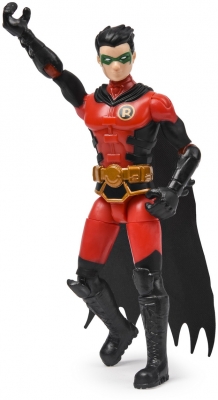 Figurina Robin flexibila, 10 cm, cu 3 accesorii surpriza Spin Master
