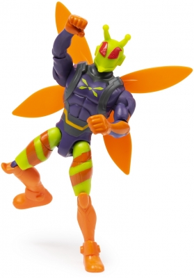 Figurina Killer Moth, 10 cm, cu 3 accesorii surpriza Spin Master