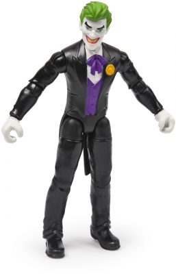 Figurina Joker articulata, 10 cm, cu 3 accesorii surpriza Spin Master