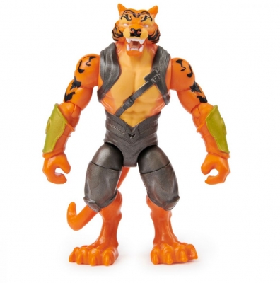Figurina Bronze Tiger, articulata, 10 cm, cu 3 accesorii surpriza Batman Spin Master