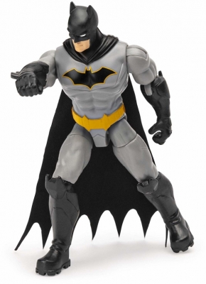 Figurina Batman flexibila, 10 cm, cu 3 accesorii surpriza Spin Master