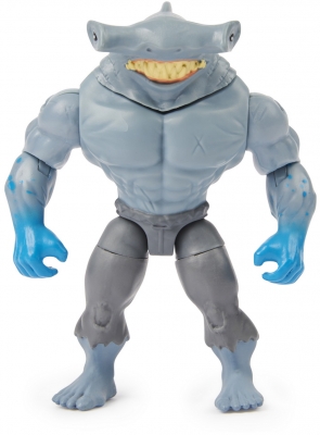 Figurina King Shark cu accesorii, 10 cm, Batman Spin Master