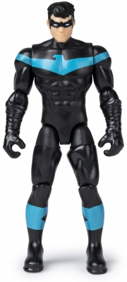 Figurina Nightwing, 10 cm, cu mega accesorii pentru lupta Spin Master