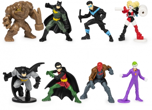 Figurine mini Batman, 5 cm, in capsula Spin Master
