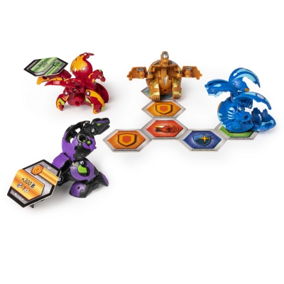 Set de lupta cu figurine Bakugan S2 Ultra  Pegatrix si Trox cu Baku-gear Spin Master