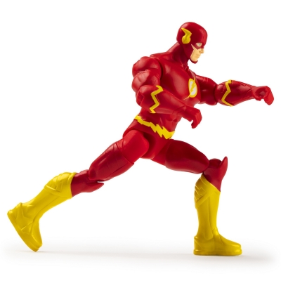 Figurina Flash flexibila, 10 cm, cu 3 accesorii surpriza Spin Master