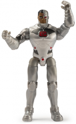 Figurina Cyborg flexibila, 10 cm, cu accesorii Spin Master