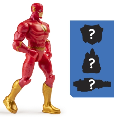 Figurina Flash, 10 cm, cu 3 accesorii surpriza Spin Master