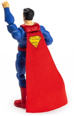 Figurina Superman, 11 puncte mobile, 10 cm, Spin Master