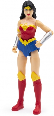 Figurina Wonder Woman flexibila, 10 cm, cu 3 accesorii Spin Master