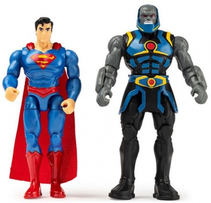 SET 2 FIGURINE ARTICULATE SUPERMAN SI DARKSEID CU 6 ACCESORII SPIN MASTER