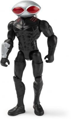 SET 2 FIGURINE ARTICULATE AQUAMAN SI BLACK MANTA CU 6 ACCESORII SPIN MASTER