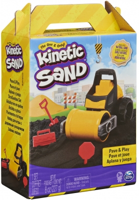 Set nisip kinetic, constructii asfalteaza si niveleaza Spin Master