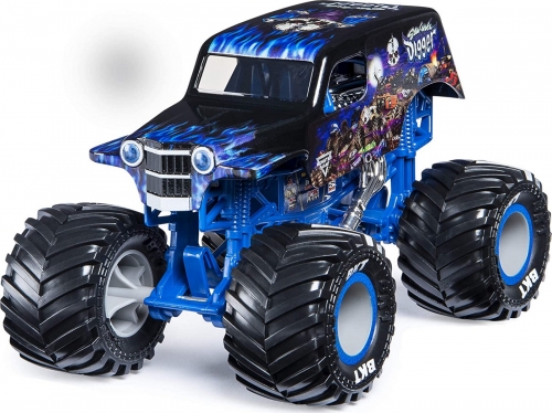 Masina de jucarie Macheta Metalica, scara 1 la 24, Son-uva Digger Monster Jam Spin Master