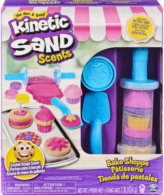 Set de joaca nisip kinetic, patiserie, Spin Master