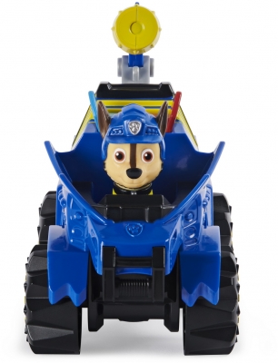 PATRULA CATELUSILOR SET VEHICUL CU CATELUS CHASE SI FIGURINA DINO SURPRIZA SPIN MASTER