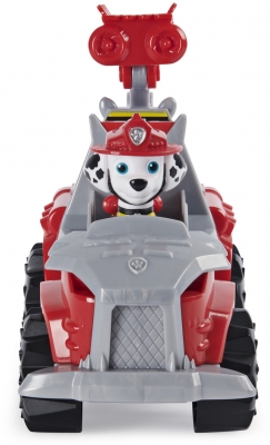 PATRULA CATELUSILOR SET VEHICUL CU CATELUS MARSHALL SI FIGURINA DINO SURPRIZA SPIN MASTER