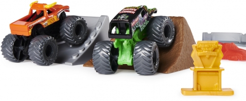 Set de joaca masina de jucarie El Toro Loco si Groparul Monster Jam Spin Master