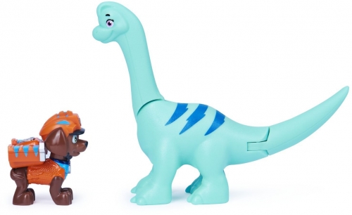 PATRULA CATELUSILOR SET FIGURINA CATELUS ZUMA SI DINOZAURUL BRONTOSAURUS SPIN MASTER