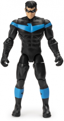 Figurina Nightwing, 10 cm, cu 3 accesorii surpriza Spin Master
