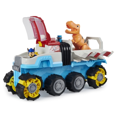PATRULA CATELUSILOR VEHICUL DE PATRULARE DINO PATROLLER MOTORIZAT SPIN MASTER