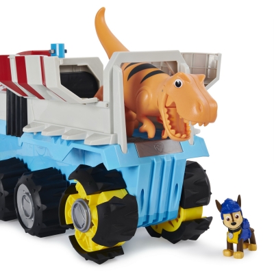 PATRULA CATELUSILOR VEHICUL DE PATRULARE DINO PATROLLER MOTORIZAT SPIN MASTER