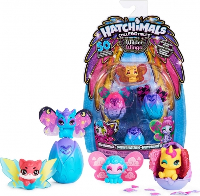 Figurine de colectie in ou Wild Wings Hatchimals Spin Master