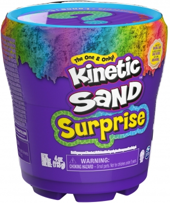 Set de joaca nisip kinetic cu surprize Spin Master