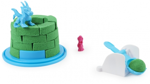 Set de joaca nisip kinetic cu surprize Spin Master