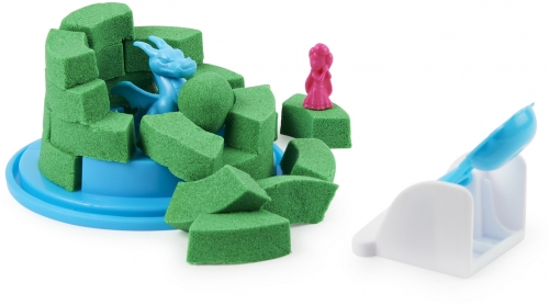 Set de joaca nisip kinetic cu surprize Spin Master