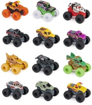 Masina de jucarie Mini, scara 1:87, Monster Jam Spin Master