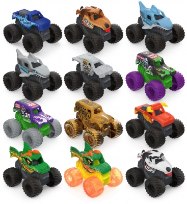 Masina de jucarie Mini, scara 1:87, Monster Jam Spin Master