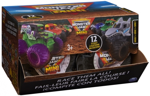 Masina de jucarie Mini, scara 1:87, Monster Jam Spin Master