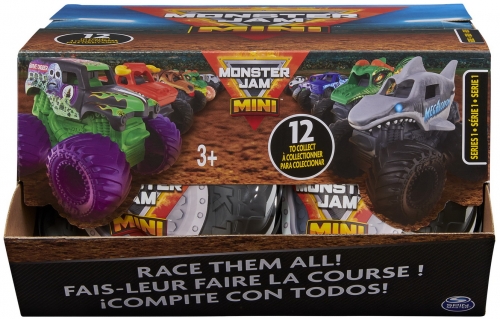 Masina de jucarie Mini, scara 1:87, Monster Jam Spin Master