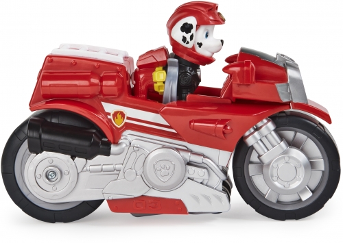 PATRULA CATELUSILOR MOTOCICLETA CU FIGURINA MARSHALL SPIN MASTER