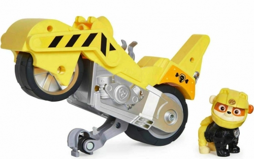 PATRULA CATELUSILOR RUBBLE SI MOTOCICLETA DELUXE SPIN MASTER