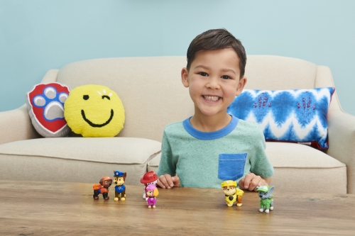 PATRULA CATELUSILOR PACHET CADOU CU 6 FIGURINE SPIN MASTER