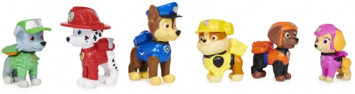 PATRULA CATELUSILOR PACHET CADOU CU 6 FIGURINE SPIN MASTER