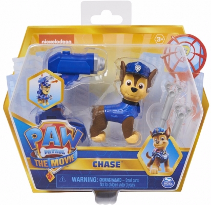 Figurina Chase cu proiectile Patrula Catelusilor Spin Master