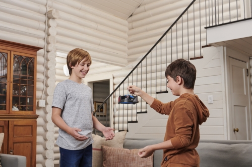 Jucarie drona cu gravitatie zero Air Hogs Gravitor Spin Master