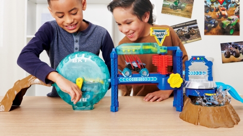Set de joaca Spalatorie Auto Monster Jam Spin Master
