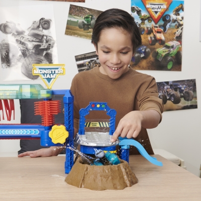 Set de joaca Spalatorie Auto Monster Jam Spin Master