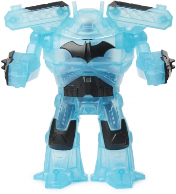 Figurina Batman Deluxe cu costum Tech cu 11 puncte de articulatie, 10 cm, Spin Master